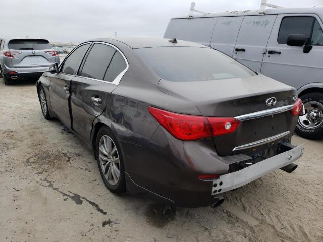 Photo 3 from auction – 2014 INFINITI Q50 BASE with VIN JN1BV7AP8EM679646
