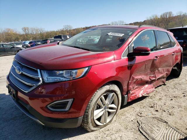 Photo 2 from auction – 2015 FORD EDGE SEL with VIN 2FMTK4J8XFBB35024