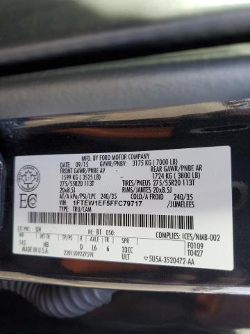 Фото 10 с аукциона – 2015 FORD F150 SUPER с VIN 1FTEW1EF5FFC79717