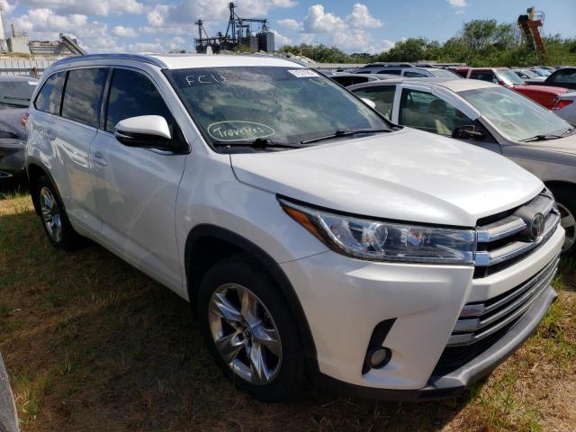 TOYOTA HIGHLANDER 2017 with VIN 5TDDZRFH0HS402148 - Photo from auction