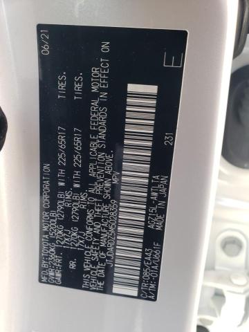 Photo 10 from auction – 2021 LEXUS NX 300 BAS with VIN JTJDARDZ5M5028359