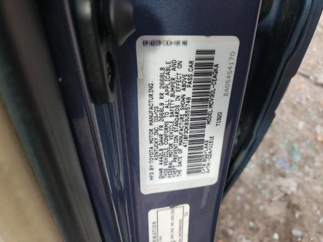 Photo 10 from auction – 2003 TOYOTA CAMRY with VIN 4T1BF30K83U555748