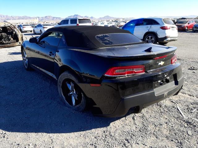 Photo 3 from auction – 2014 CHEVROLET CAMARO 2SS with VIN 2G1FK3DJ3E9280334