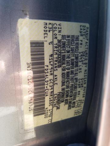 Photo 10 from auction – 2012 NISSAN VERSA S with VIN 3N1BC1CP3CK298705