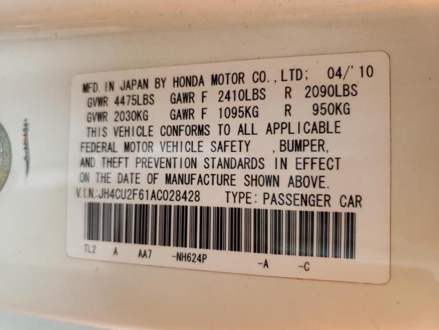 Photo 10 from auction – 2010 ACURA TSX with VIN JH4CU2F61AC028428