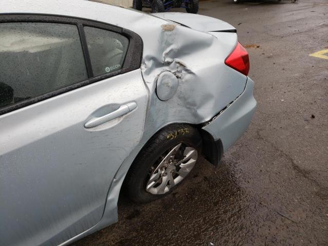Photo 9 from auction – 2012 HONDA CIVIC LX with VIN 19XFB2F54CE305726