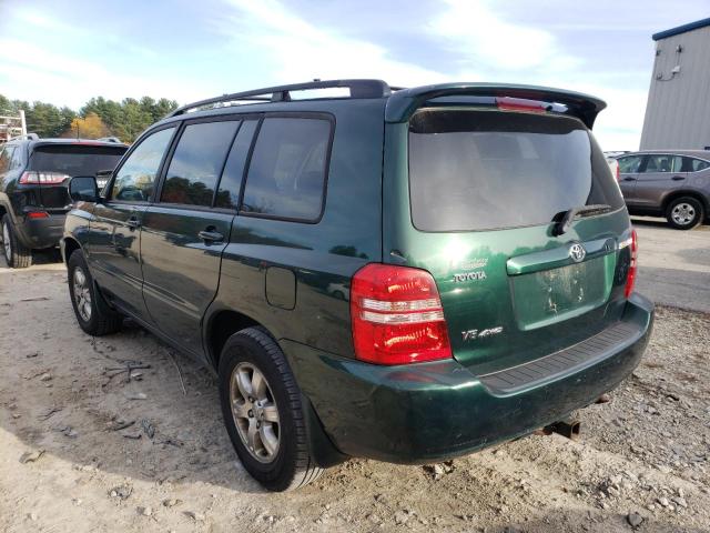 Photo 3 from auction – 2002 TOYOTA HIGHLANDER with VIN JTEHF21A720089312