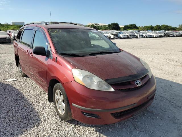 TOYOTA SIENNA CE 2007 with VIN 5TDZK23C77S035807 - Photo from auction