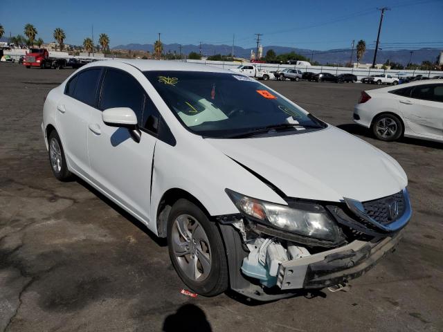 HONDA CIVIC LX 2015 with VIN 19XFB2F54FE248724 - Photo from auction