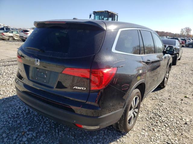 Photo 4 from auction – 2017 HONDA PILOT EXL with VIN 5FNYF6H55HB038552