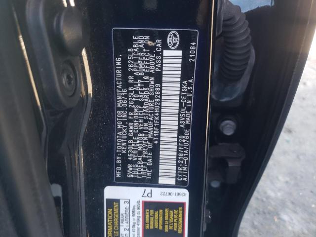 Photo 10 from auction – 2017 TOYOTA CAMRY with VIN 4T1BF1FK4HU282889