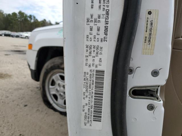 Photo 10 from auction – 2011 JEEP PATRIOT SP with VIN 1J4NT1GA1BD224871