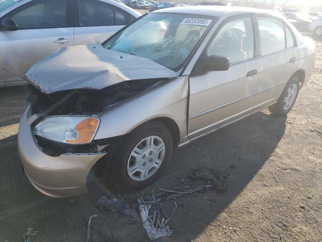 Photo 2 from auction – 2001 HONDA CIVIC LX with VIN JHMES16541S003416