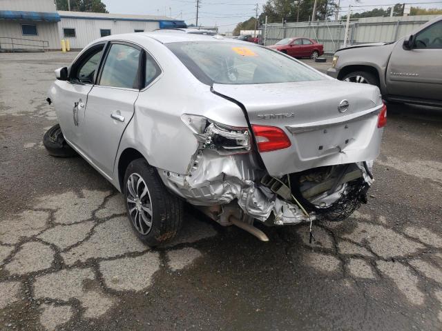Photo 3 from auction – 2017 NISSAN SENTRA S with VIN 3N1AB7AP5HL710628