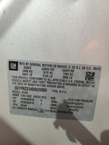 Photo 10 from auction – 2013 CADILLAC SRX LUXURY with VIN 3GYFNCE34DS629950