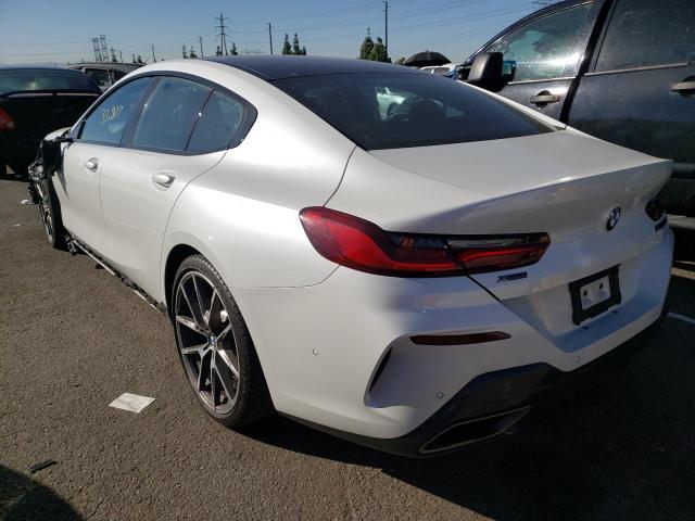 Photo 3 from auction – 2020 BMW M850XI with VIN WBAGV8C07LCD29730