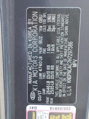 Photo 10 from auction – 2017 KIA SPORTAGE E with VIN KNDPNCAC7H7297586