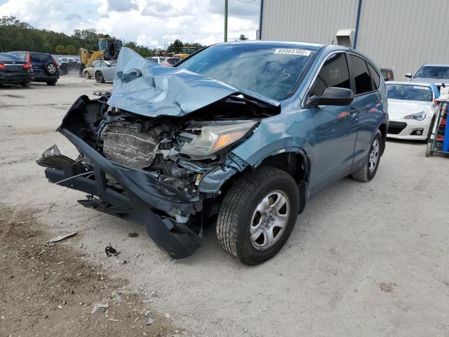 Photo 2 from auction – 2014 HONDA CR-V LX with VIN 5J6RM3H34EL025852