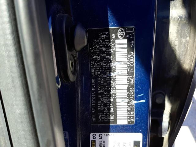 Photo 10 from auction – 2008 TOYOTA COROLLA CE with VIN 2T1BR32E58C903920