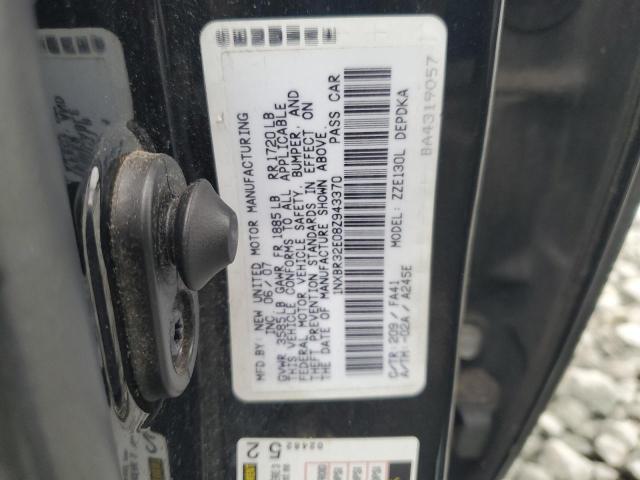 Photo 10 from auction – 2008 TOYOTA COROLLA CE with VIN 1NXBR32E08Z943370