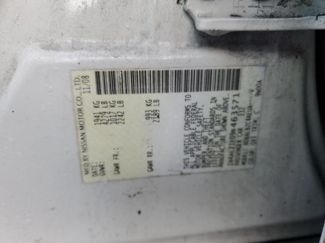 Photo 10 from auction – 2009 NISSAN ALTIMA 2.5 with VIN 1N4AL21E09N463571