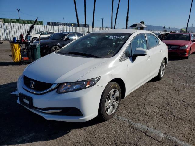 Photo 2 from auction – 2015 HONDA CIVIC LX with VIN 2HGFB2F56FH551851