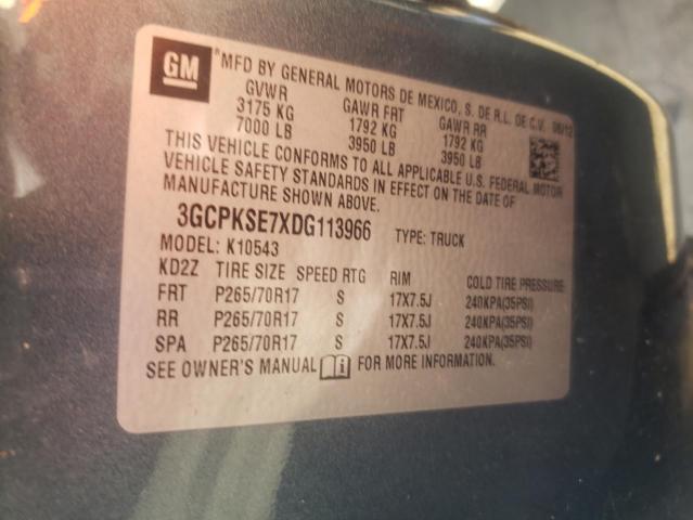 Photo 10 from auction – 2013 CHEVROLET SILVERADO with VIN 3GCPKSE7XDG113966