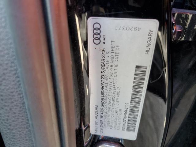 Photo 10 from auction – 2017 AUDI A3 PREMIUM with VIN WAUAUGFF0H1046119