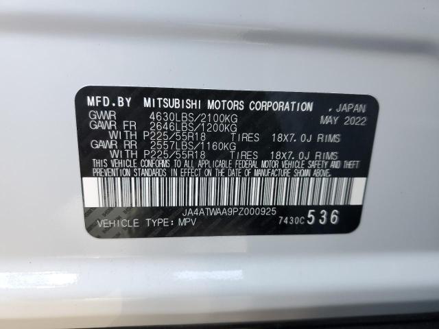 Photo 10 from auction – 2023 MITSUBISHI ECLIPSE CR with VIN JA4ATWAA9PZ000925