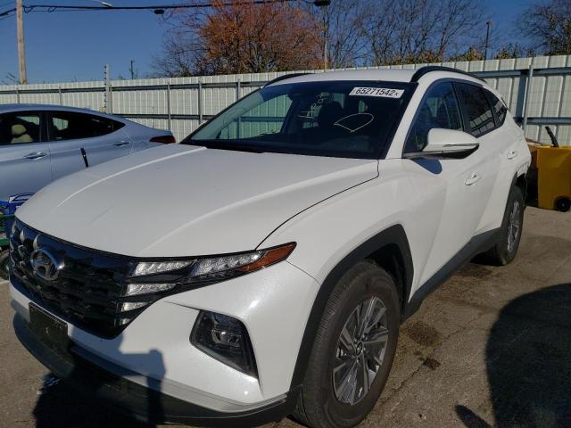 Photo 2 from auction – 2022 HYUNDAI TUCSON BLU with VIN KM8JBCA10NU037665