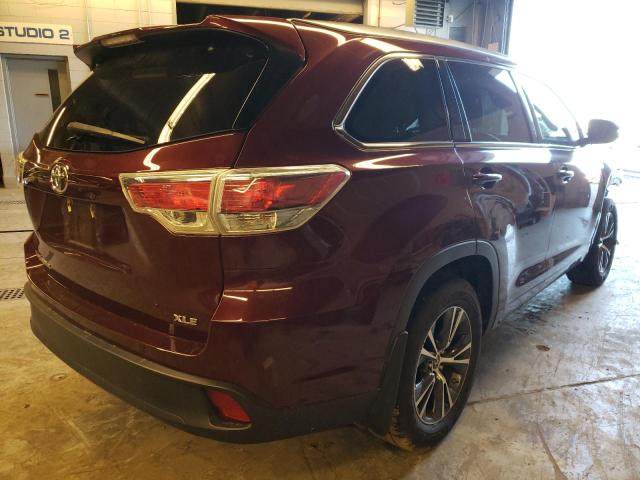 Photo 4 from auction – 2016 TOYOTA HIGHLANDER with VIN 5TDKKRFH4GS182894