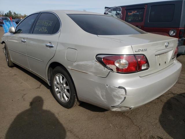 Photo 3 from auction – 2004 LEXUS ES 330 with VIN JTHBA30G840005066