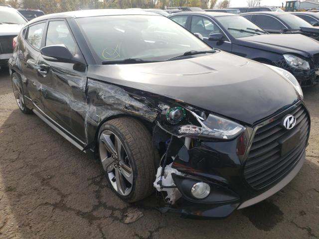 HYUNDAI VELOSTER T 2015 with VIN KMHTC6AE9FU223135 - Photo from auction