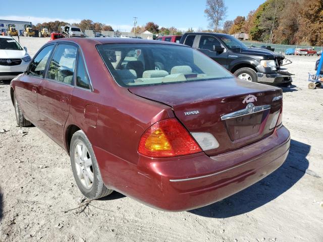 Photo 3 from auction – 2000 TOYOTA AVALON XL with VIN 4T1BF28B7YU102467
