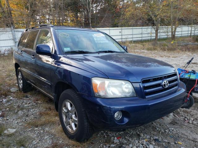 TOYOTA HIGHLANDER 2007 with VIN JTEDP21A270135776 - Photo from auction