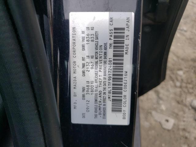 Photo 10 from auction – 2013 MAZDA 3 I with VIN JM1BL1TF9D1724081