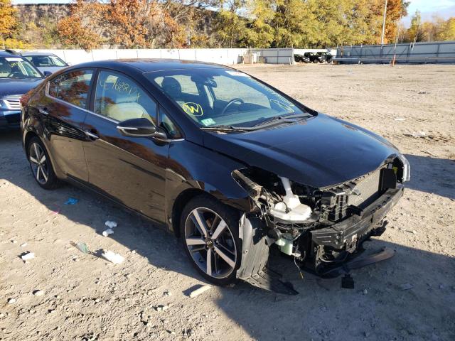 KIA FORTE EX 2017 with VIN 3KPFN4A84HE113248 - Photo from auction