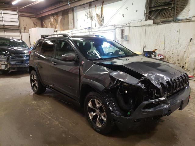 JEEP CHEROKEE T 2016 with VIN 1C4PJMBS3GW163623 - Photo from auction