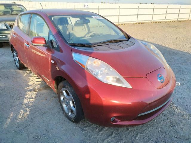 NISSAN LEAF SV 2011 with VIN JN1AZ0CPXBT000689 - Photo from auction