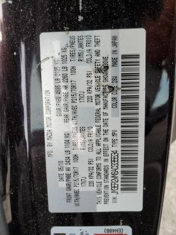 Photo 10 from auction – 2010 MAZDA CX-7 with VIN JM3ER2WM8A0335534
