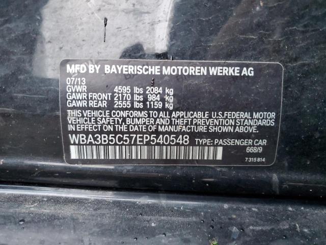 Photo 10 from auction – 2014 BMW 328 XI SUL with VIN WBA3B5C57EP540548