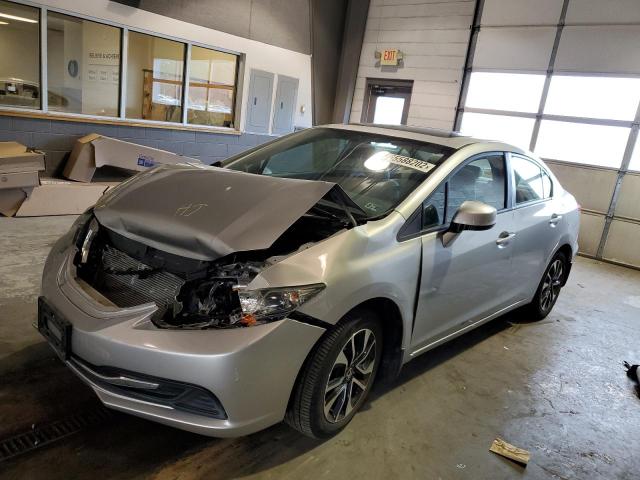 Photo 2 from auction – 2013 HONDA CIVIC EX with VIN 2HGFB2F81DH536021