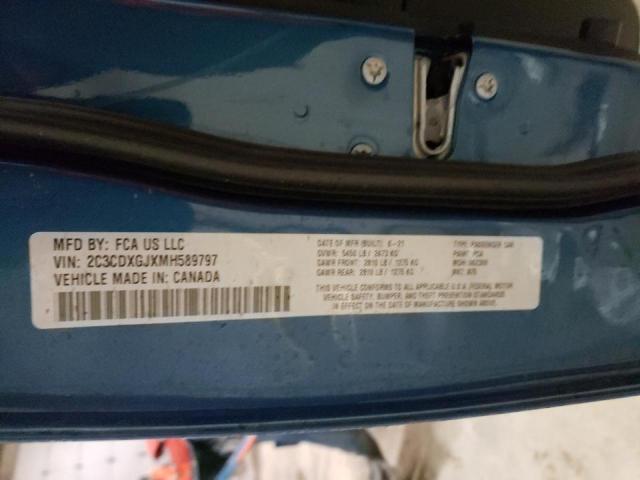 Photo 10 from auction – 2021 DODGE CHARGER SC with VIN 2C3CDXGJXMH589797