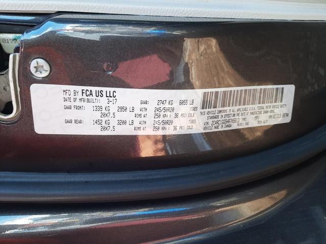 Photo 10 from auction – 2017 CHRYSLER PACIFICA L with VIN 2C4RC1GG5HR705613