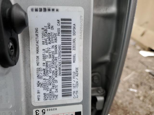 Photo 10 from auction – 2007 TOYOTA COROLLA CE with VIN 1NXBR32E17Z882481