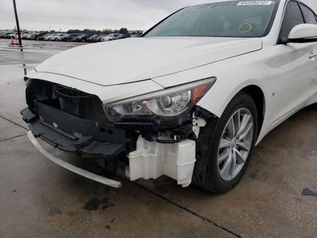 Photo 9 from auction – 2015 INFINITI Q50 BASE with VIN JN1BV7AP4FM331750