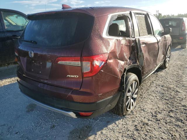 Photo 4 from auction – 2019 HONDA PILOT EXL with VIN 5FNYF6H51KB031542
