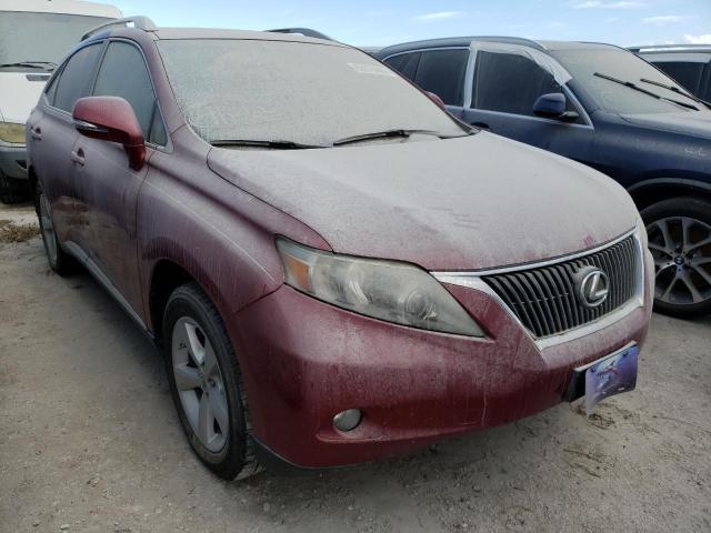 LEXUS RX 350 2010 with VIN 2T2BK1BA5AC004465 - Photo from auction