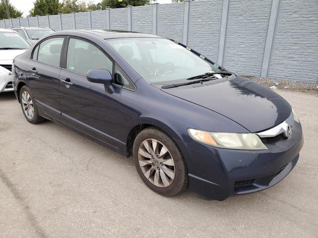 HONDA CIVIC EX 2010 with VIN 19XFA1F89AE055579 - Photo from auction