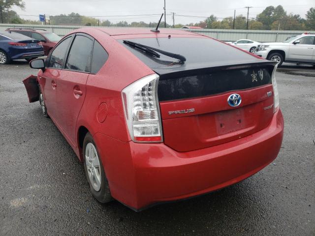 Photo 3 from auction – 2011 TOYOTA PRIUS with VIN JTDKN3DU1B5317591